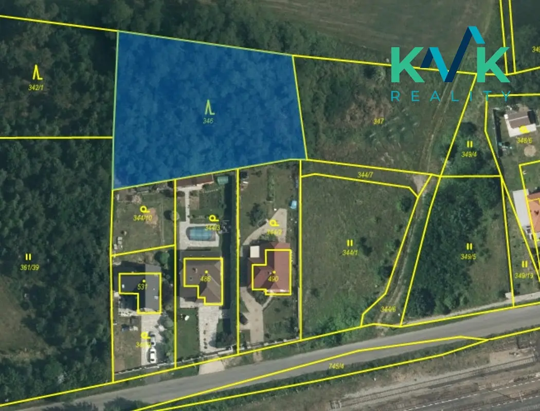 Prodej pozemku 1115 m², Vodochody · Straškov-Vodochody