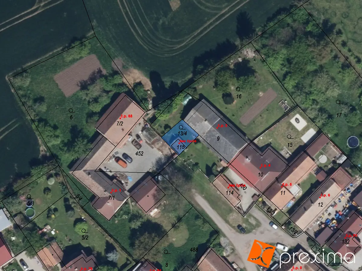 Prodej pozemku 13 m², Dolní Bezděkov · okres Chrudim