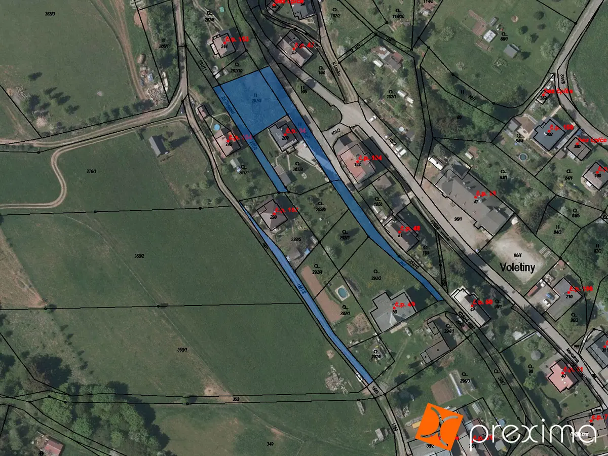 Prodej pozemku 310 m², Trutnov