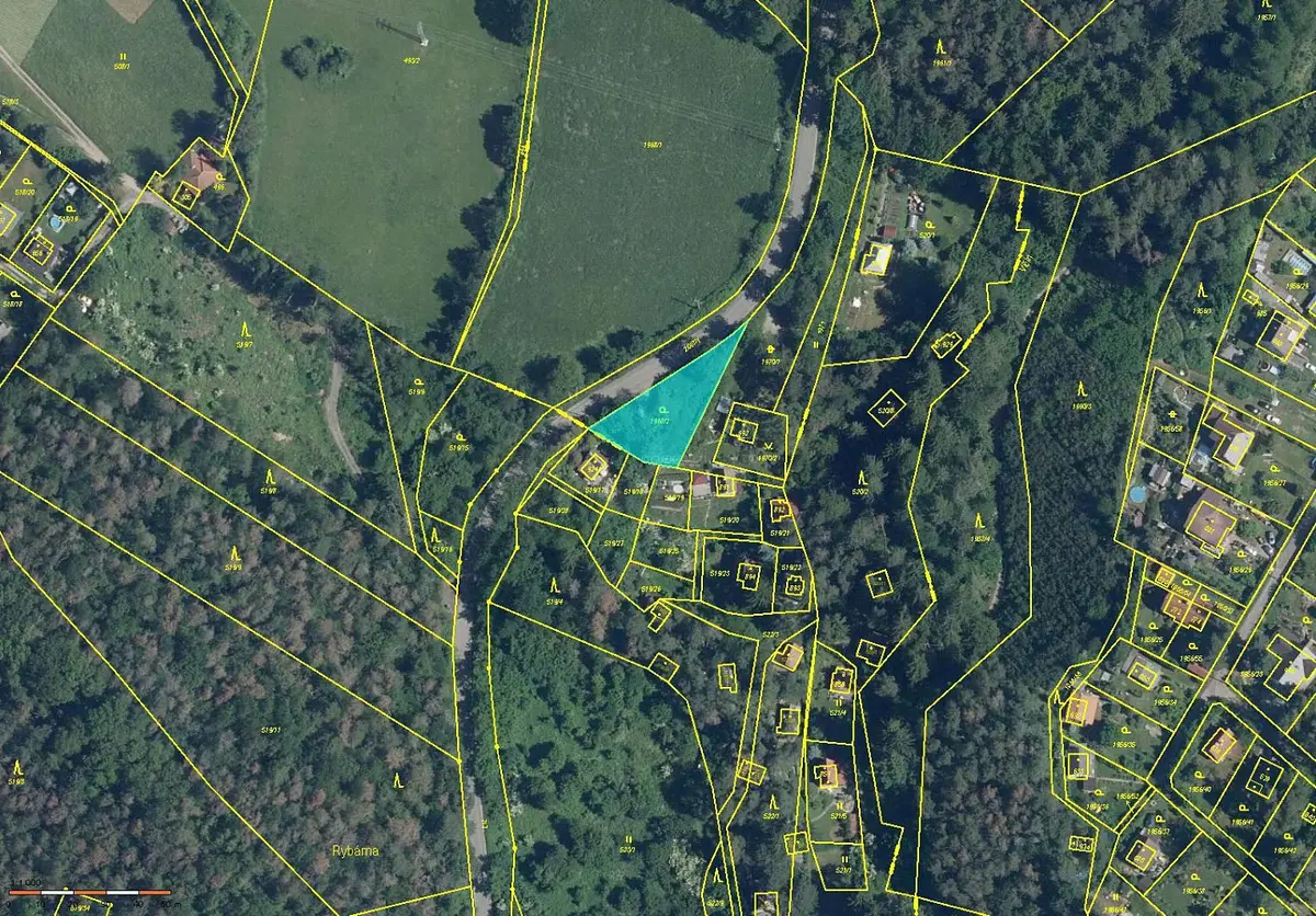 Prodej pozemku 811 m², Krhanice · okres Benešov