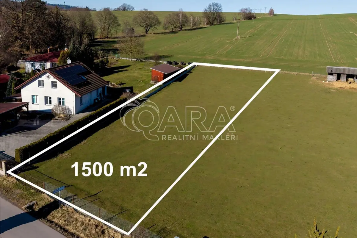 Prodej pozemku 500 m², Divišov - Radonice · okres Benešov