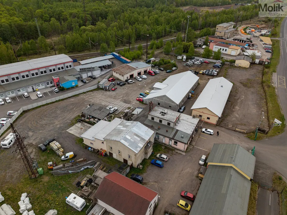 Prodej komerčního prostoru 1652 m², Horní Jiřetín - Dolní Jiřetín · okres Most