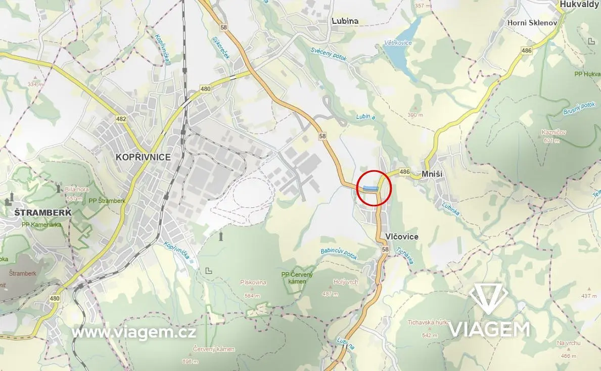 Prodej pozemku 3620 m², Kopřivnice · okres Nový Jičín
