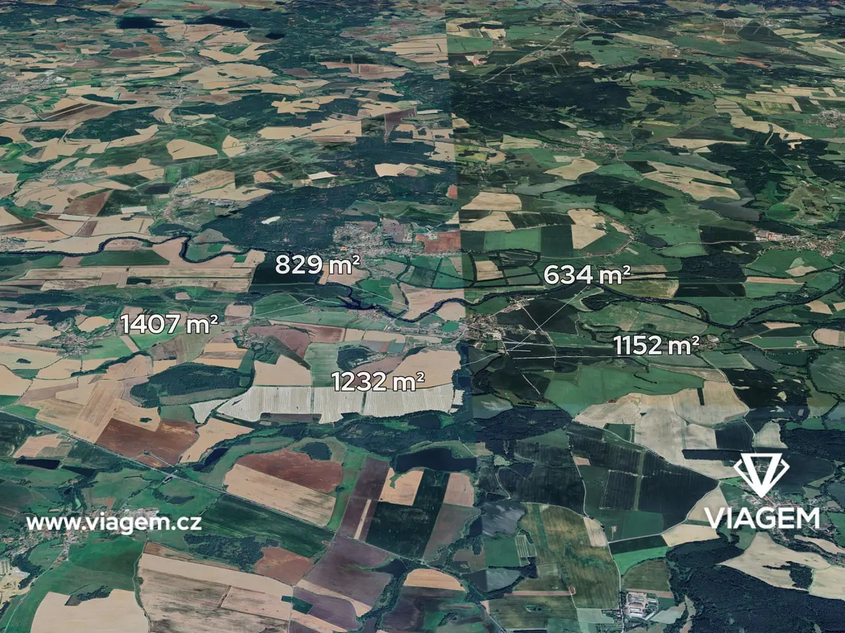 Prodej pozemku 549 m², Čejetice · okres Strakonice