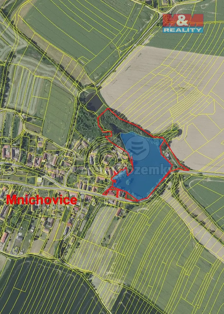 Prodej pozemku 3113 m², Mnichovice · okres Benešov