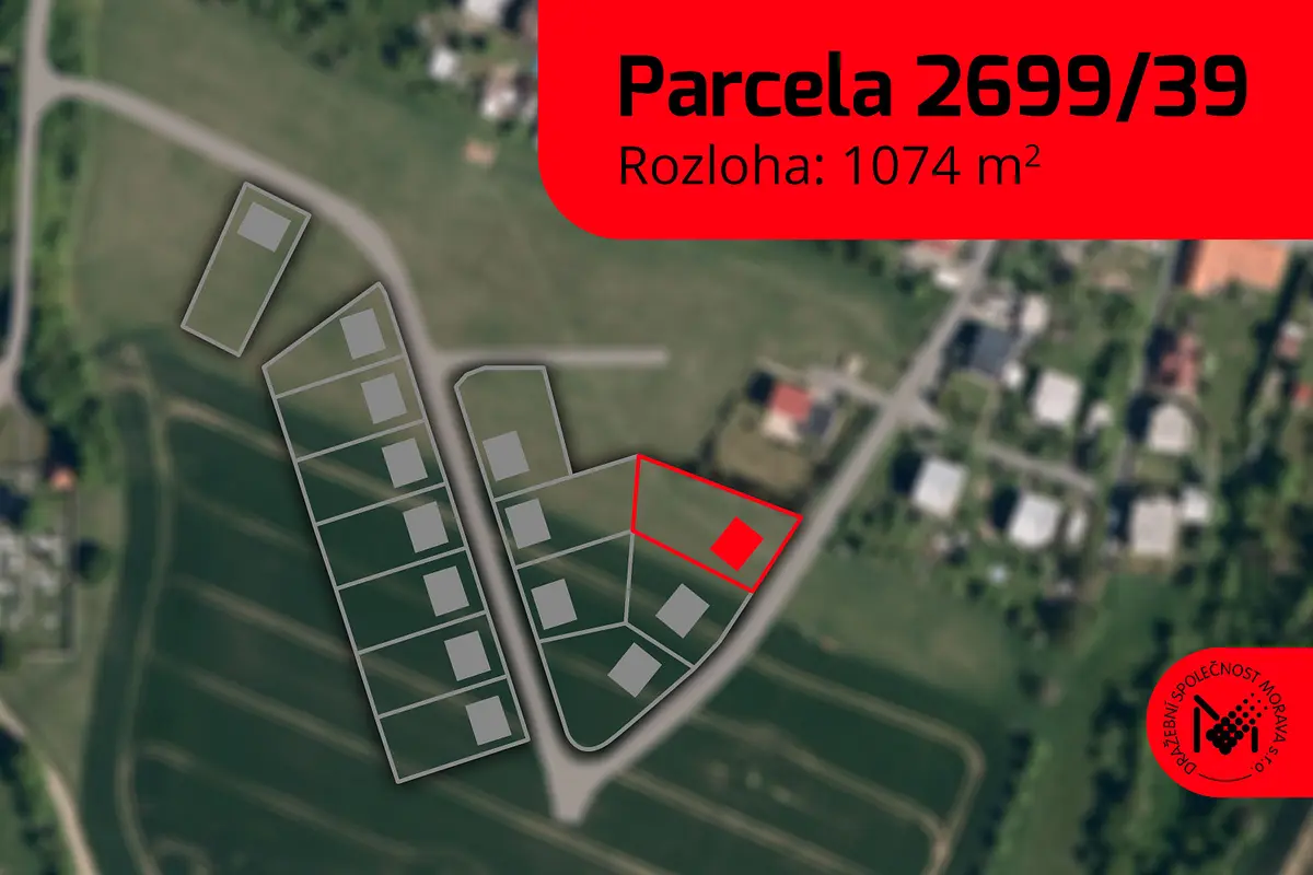 Prodej pozemku 1074 m², Pod Stráží · Želechovice nad Dřevnicí