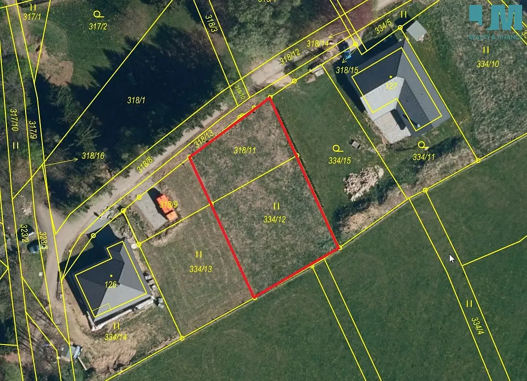 Prodej pozemku 52 m², Zbinohy · okres Jihlava