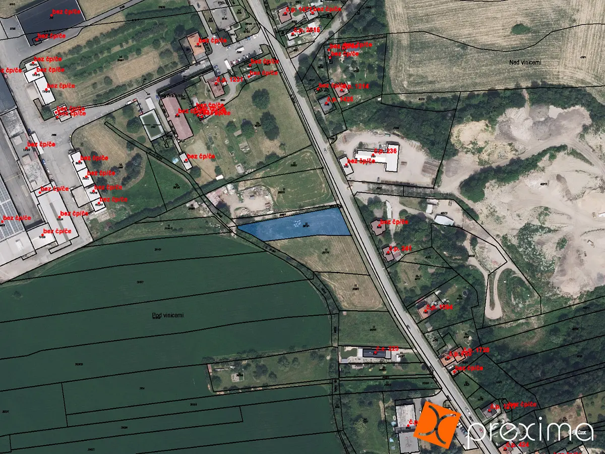Prodej pozemku 206 m², Choceň · okres Ústí nad Orlicí