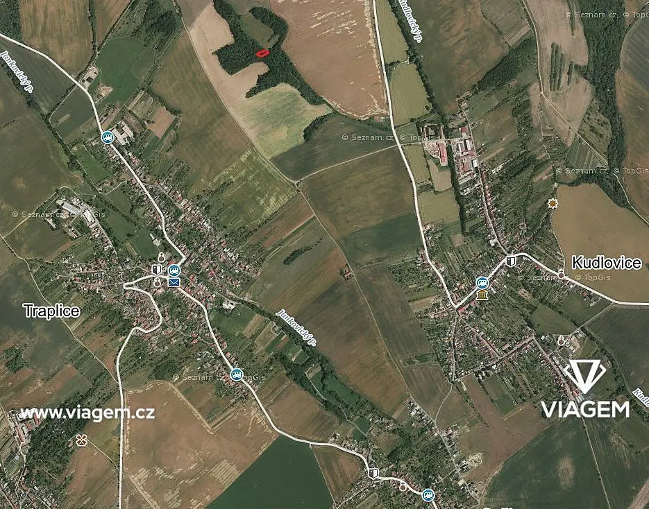Prodej pozemku 316 m², Kudlovice · okres Uherské Hradiště
