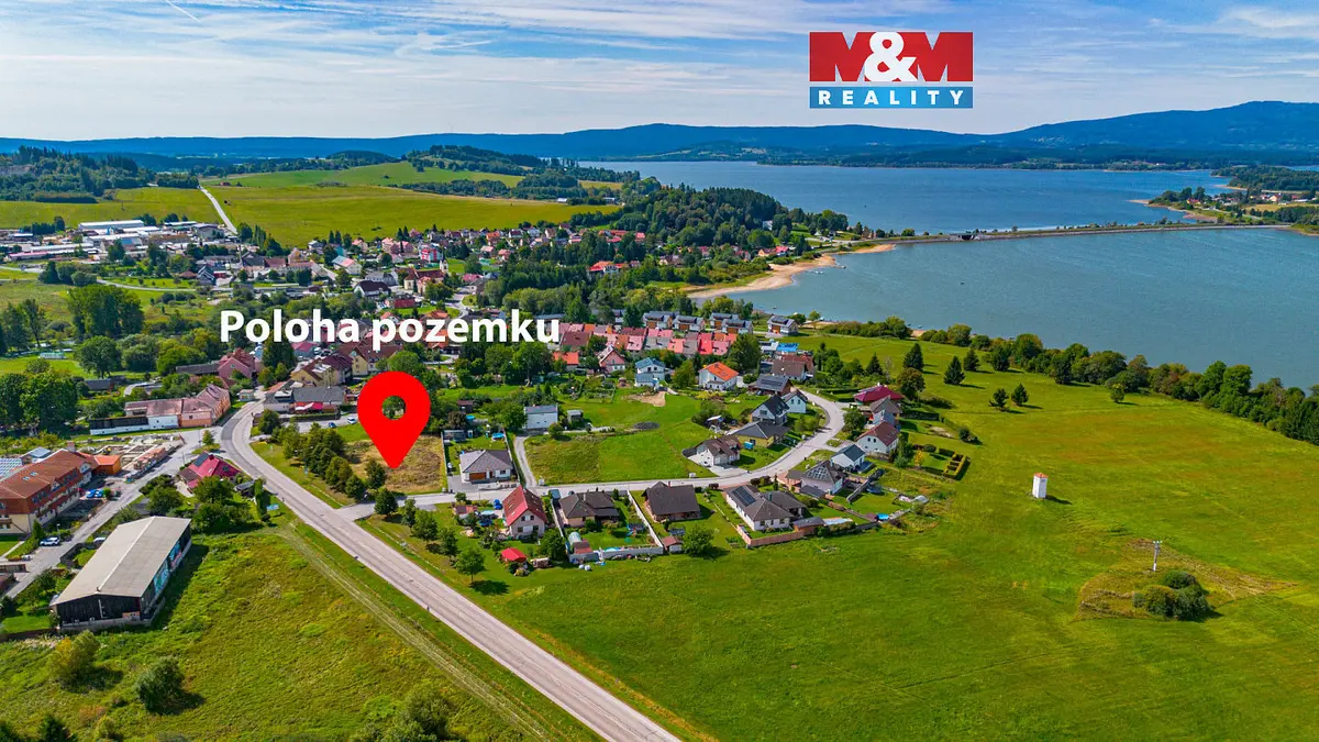 Prodej pozemku 331 m², Černá v Pošumaví · okres Český Krumlov