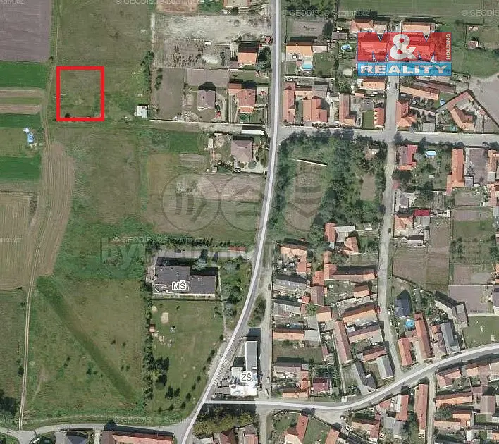 Prodej pozemku 1400 m², Luční · Dřísy