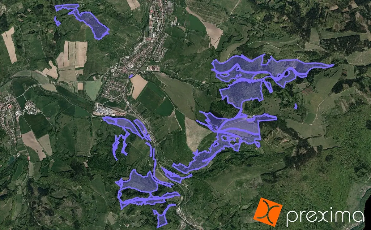 Prodej pozemku 45654 m², Brumov-Bylnice · okres Zlín