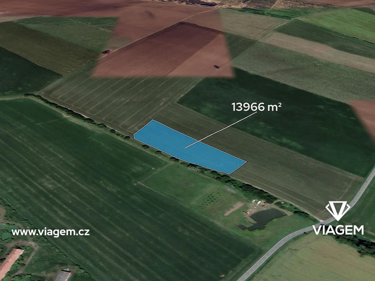 Prodej pozemku 13966 m², Jarohněvice