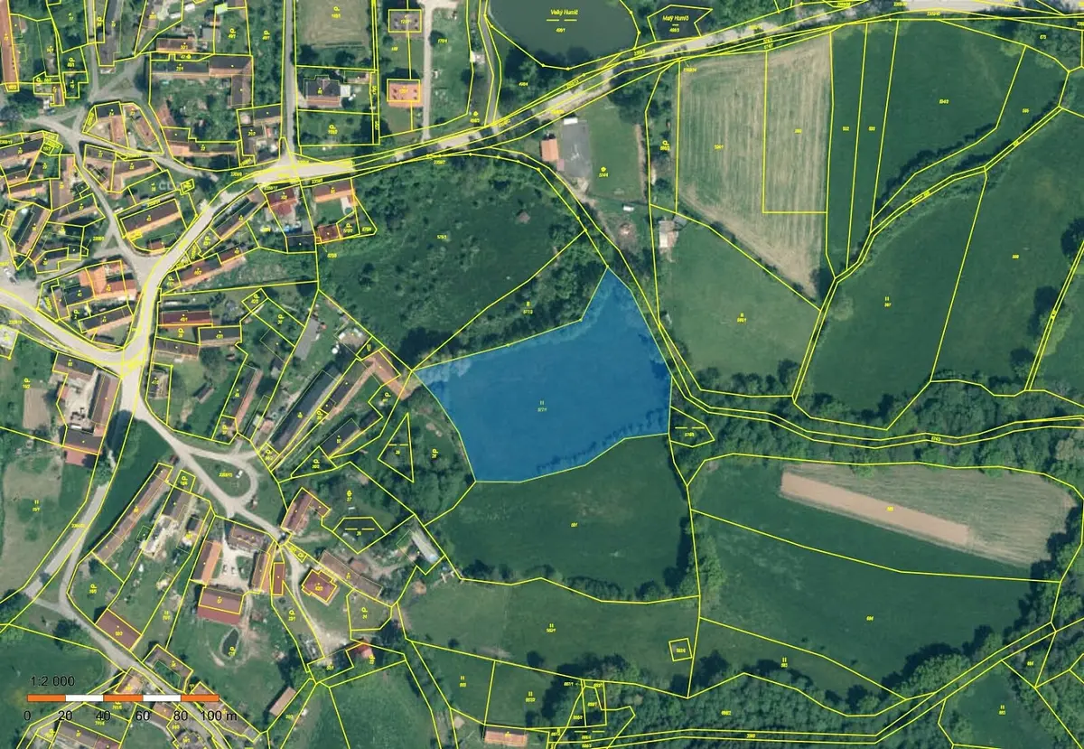 Prodej pozemku 893 m², Mečichov · okres Strakonice