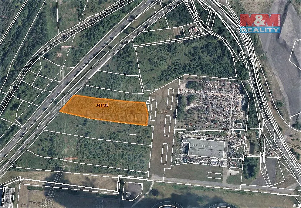 Prodej pozemku 661 m², Kadaň - Prunéřov · okres Chomutov