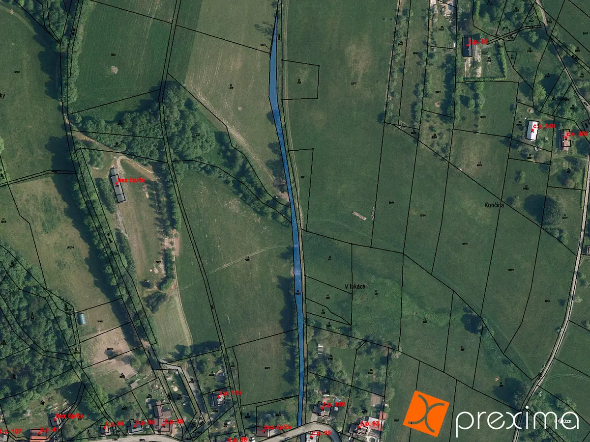 Prodej pozemku 692 m², Malá Skála · okres Jablonec nad Nisou