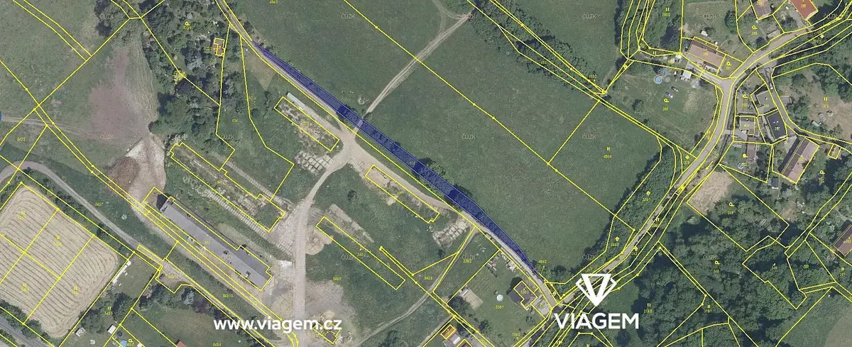 Prodej pozemku 320 m², Zubrnice · okres Ústí nad Labem