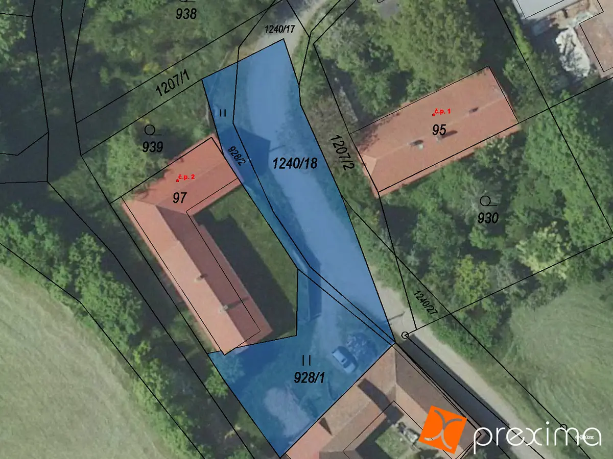 Prodej pozemku 84 m², Heřmaničky · okres Benešov