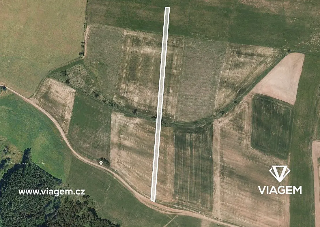 Prodej pozemku 833 m², Borovnice · okres Trutnov