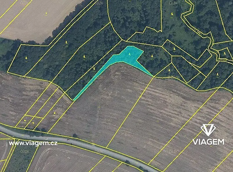 Prodej pozemku 2180 m², Olbramice · okres Ostrava-město