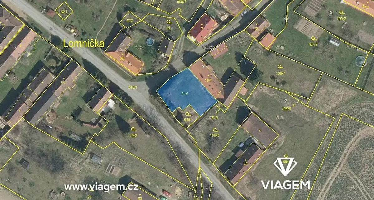Prodej pozemku 76 m², Kšice · okres Tachov