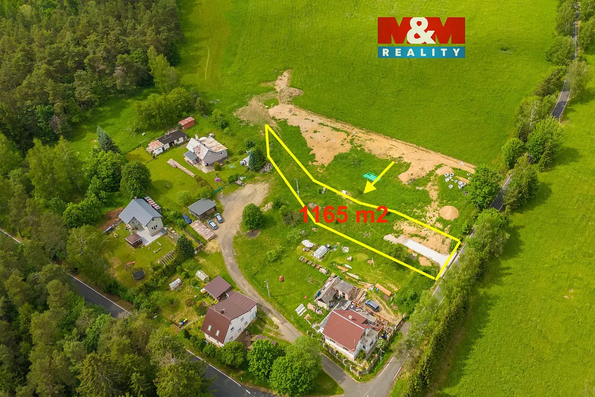 Prodej pozemku 165 m², Rotava · okres Sokolov