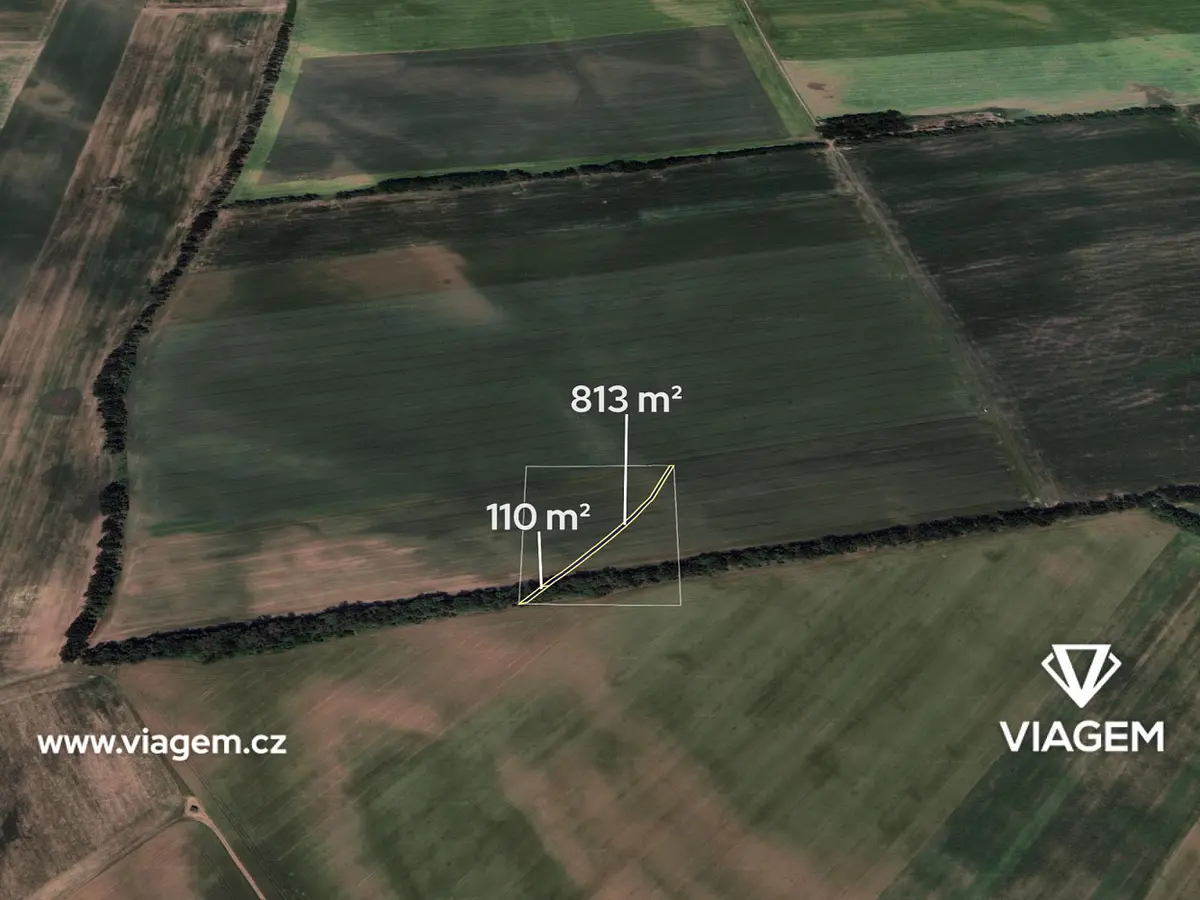 Prodej pozemku 307 m², Prušánky · okres Hodonín