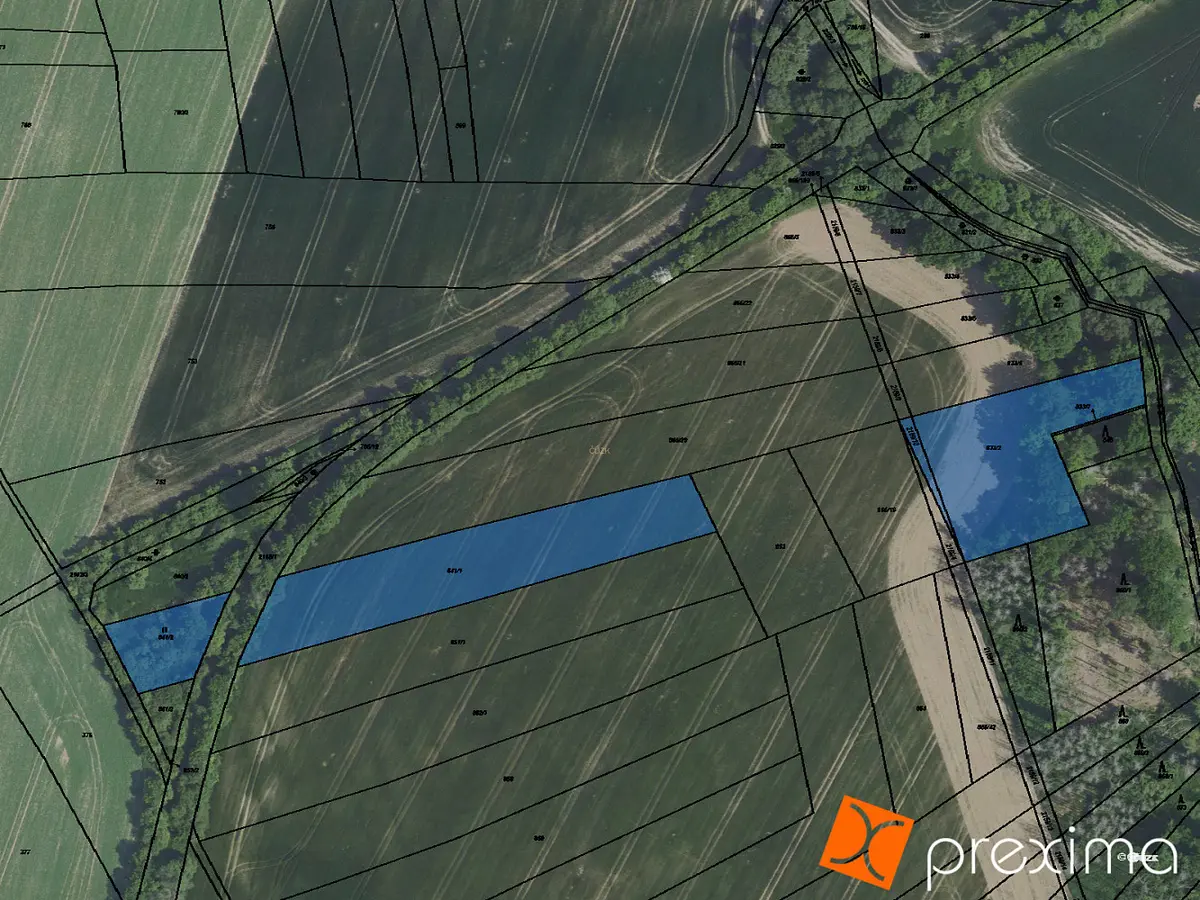 Prodej pozemku 549 m², Horní Kruty · okres Kolín