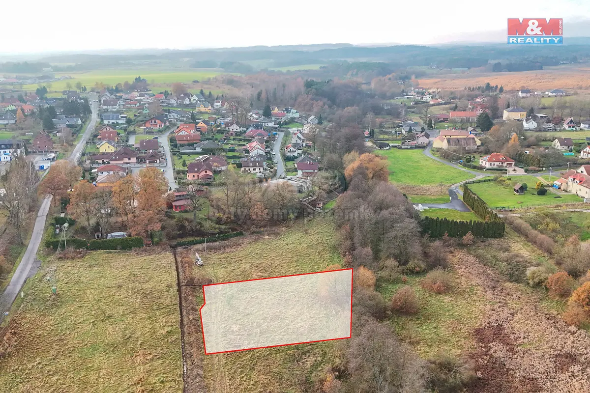Prodej pozemku 1155 m², Žírovice · Františkovy Lázně
