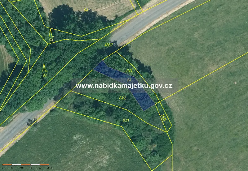 Prodej pozemku 224 m², Nečtiny · okres Plzeň-sever