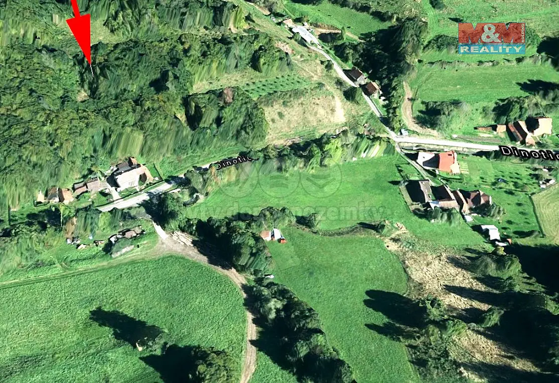 Prodej pozemku 970 m², Halenkov · okres Vsetín