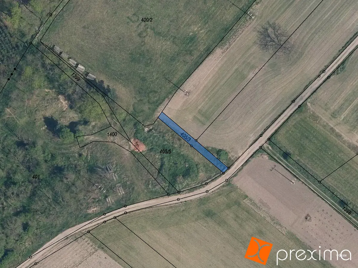 Prodej pozemku 17 m², Kyškovice · okres Litoměřice