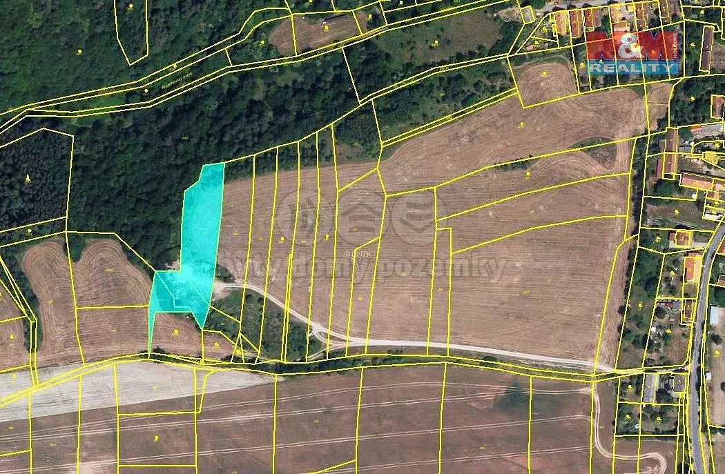 Prodej pozemku 750 m², Slabce - Rousínov · okres Rakovník