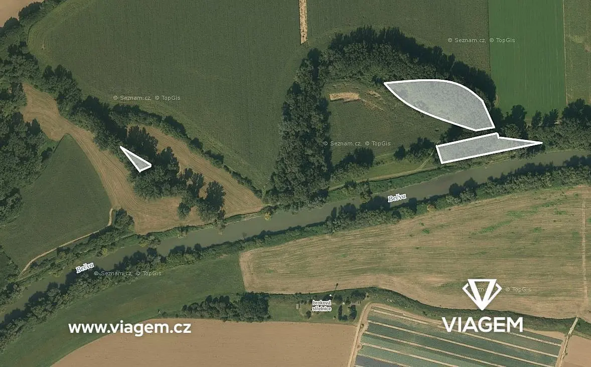 Prodej pozemku 1204 m², Troubky · okres Přerov
