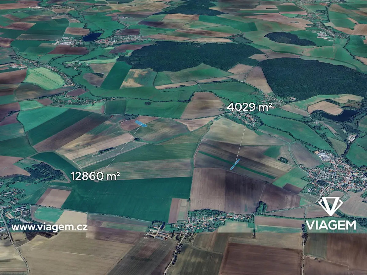 Prodej pozemku 3377 m², Smidary · okres Hradec Králové