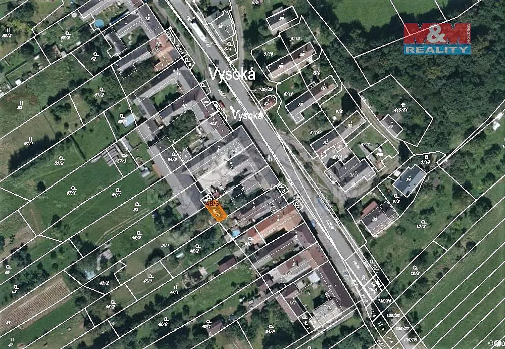 Prodej pozemku 16 m², Vysoká · okres Svitavy