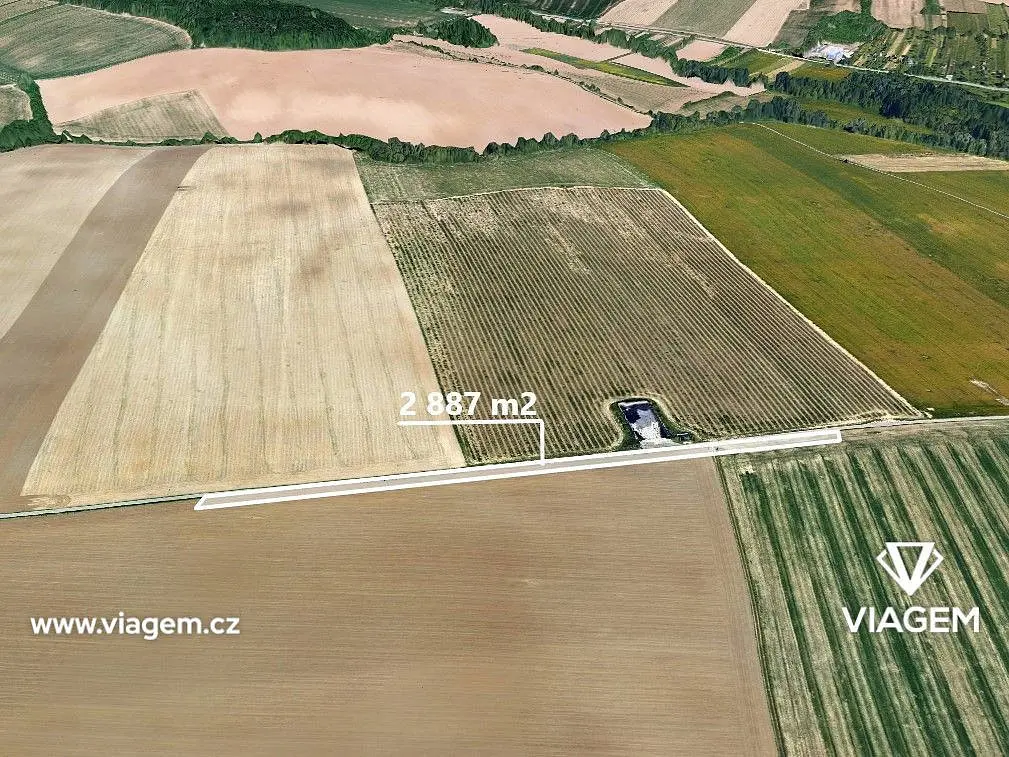 Prodej pozemku 1924 m², Staré Město · okres Uherské Hradiště