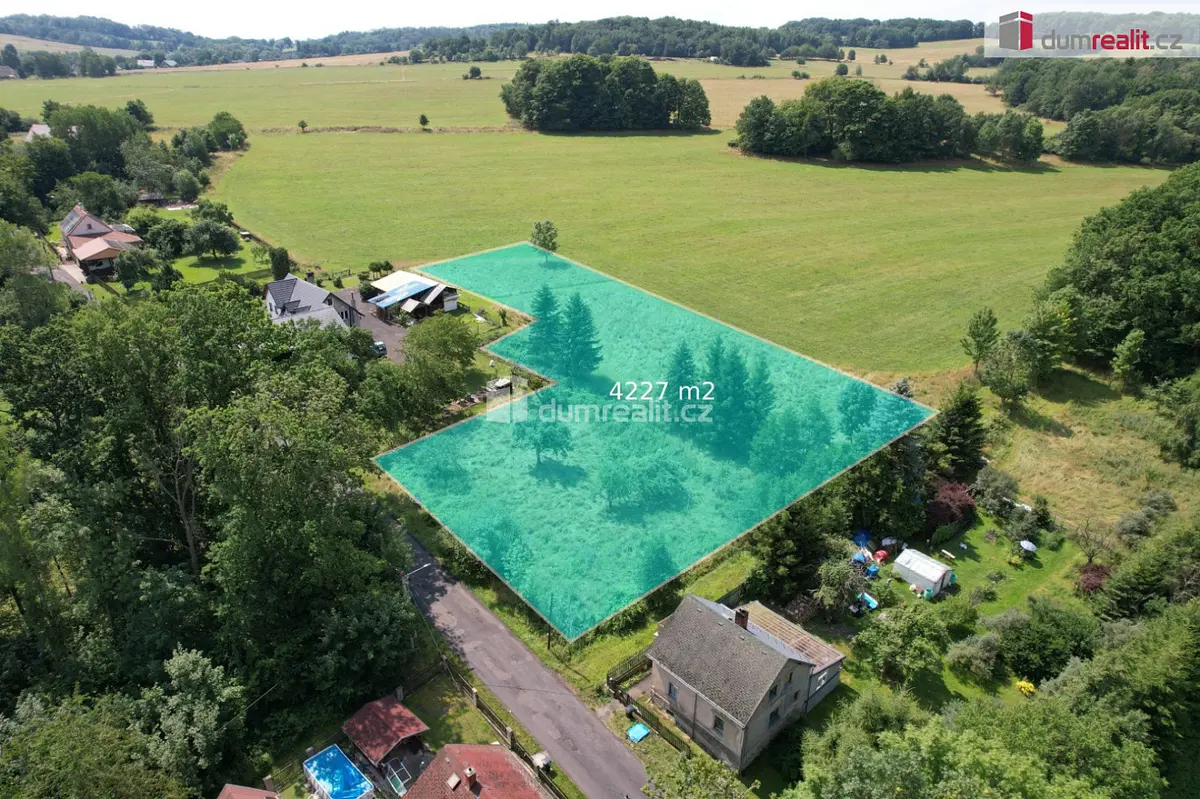 Prodej pozemku 227 m², Libouchec - Čermná · okres Ústí nad Labem