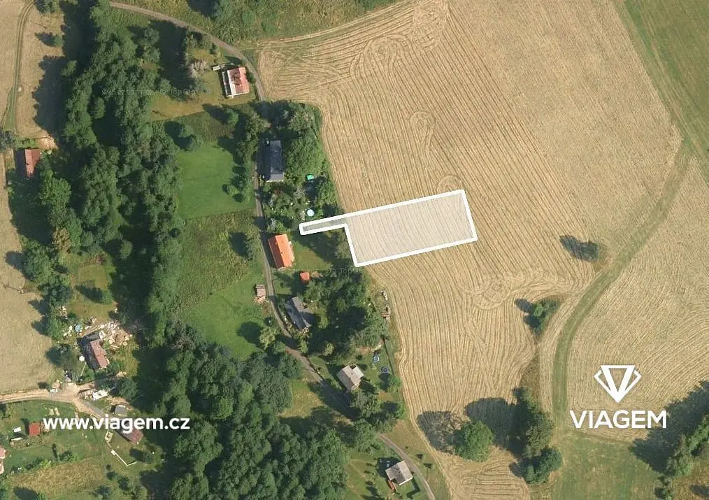 Prodej pozemku 713 m², Chřibská · okres Děčín