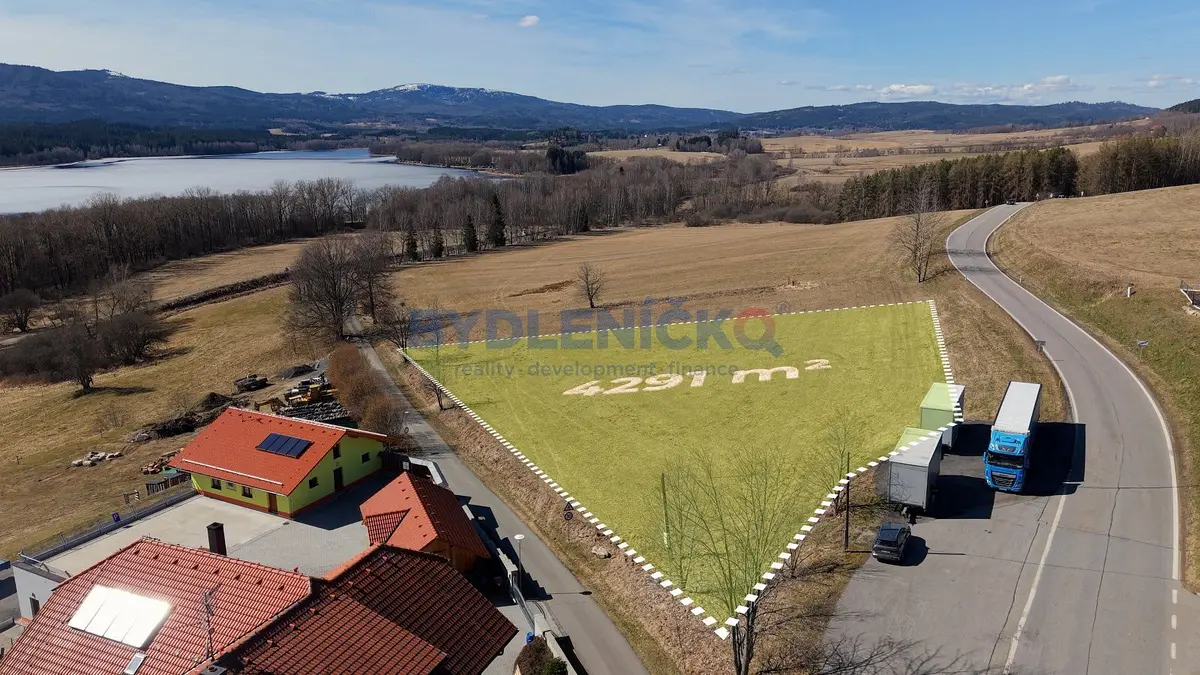 Prodej pozemku 291 m², Pernek · Horní Planá