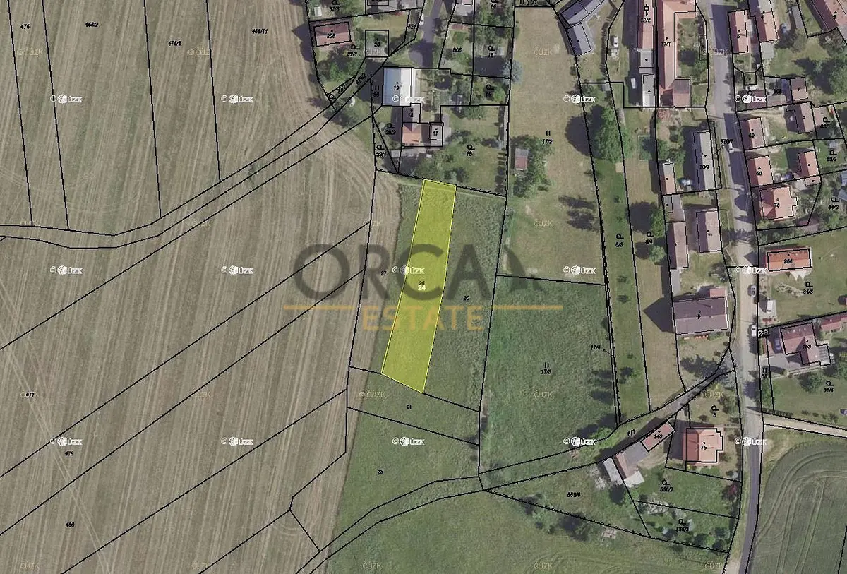 Prodej pozemku 1137 m², Drahoňův Újezd · okres Rokycany
