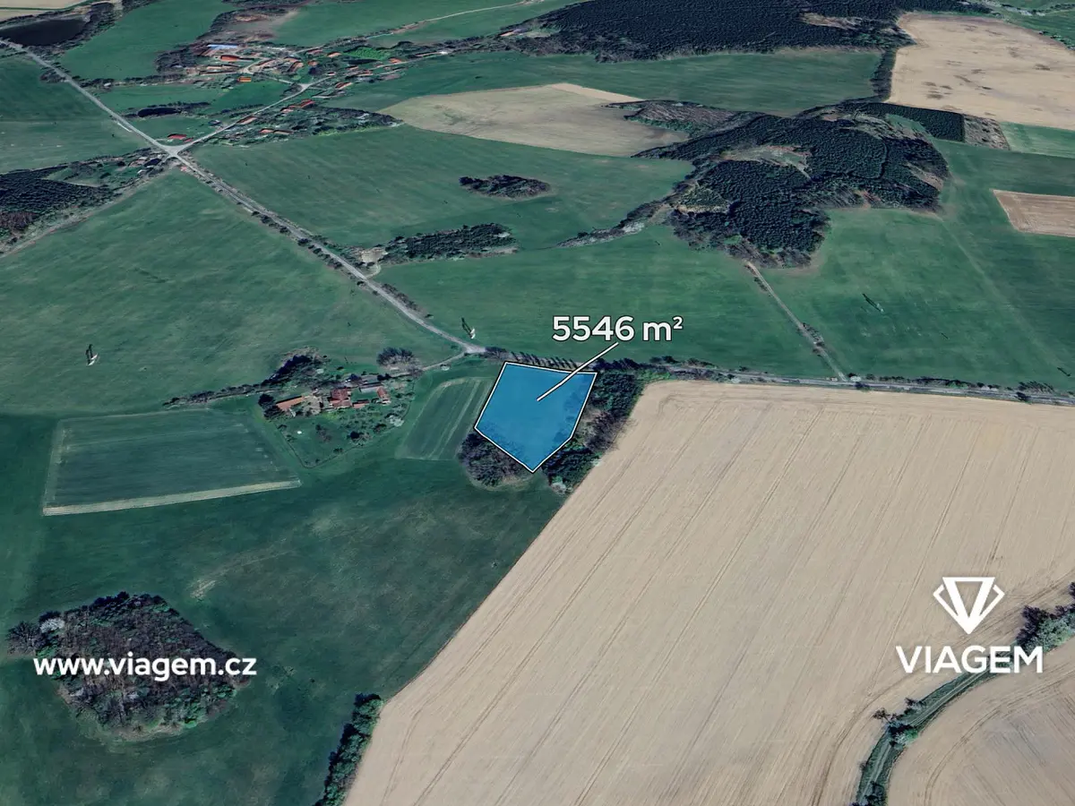 Prodej pozemku 770 m², Jistebnice · okres Tábor