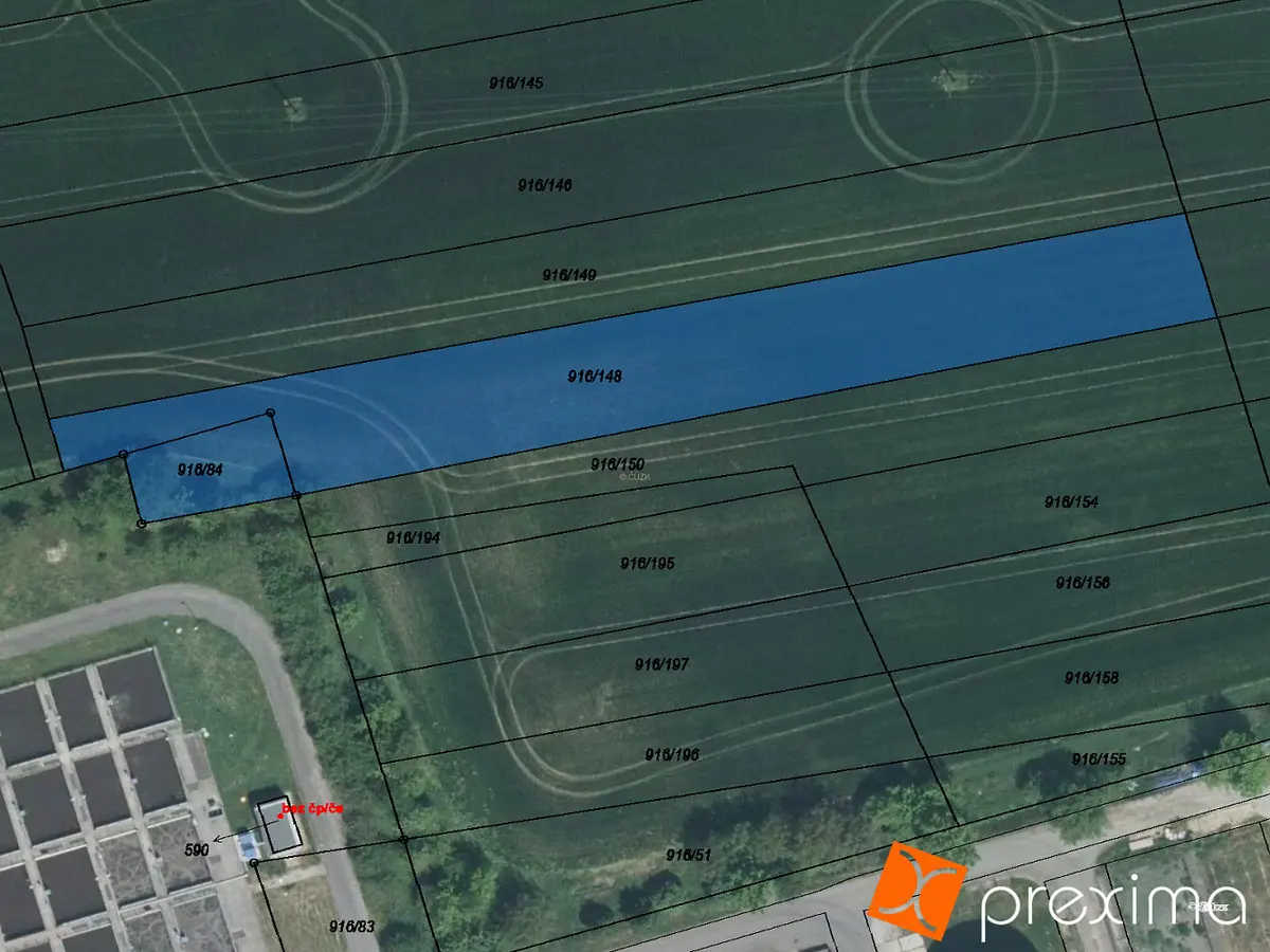 Prodej pozemku 562 m², Tečovice · okres Zlín