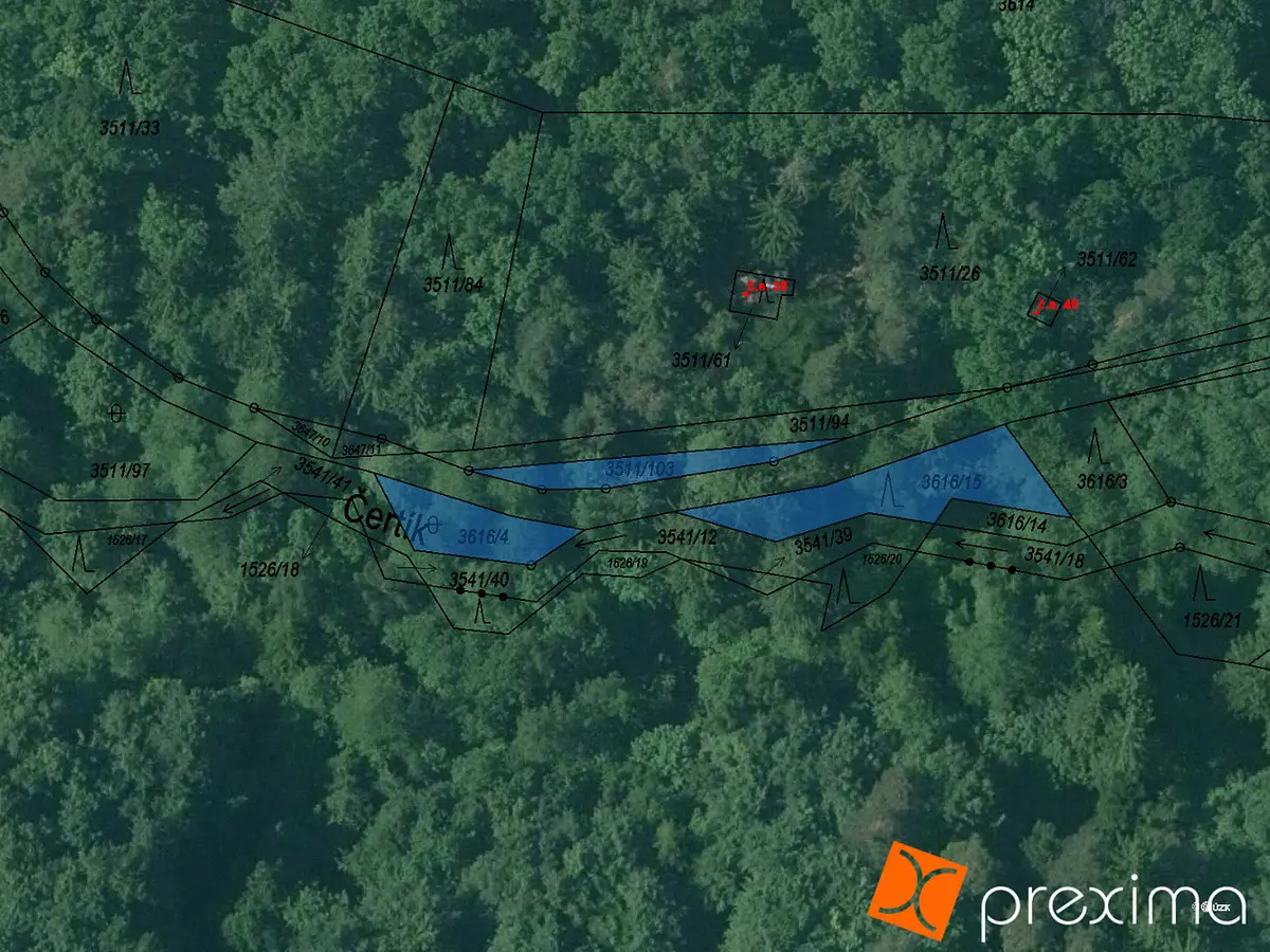 Prodej pozemku 223 m², Jivno