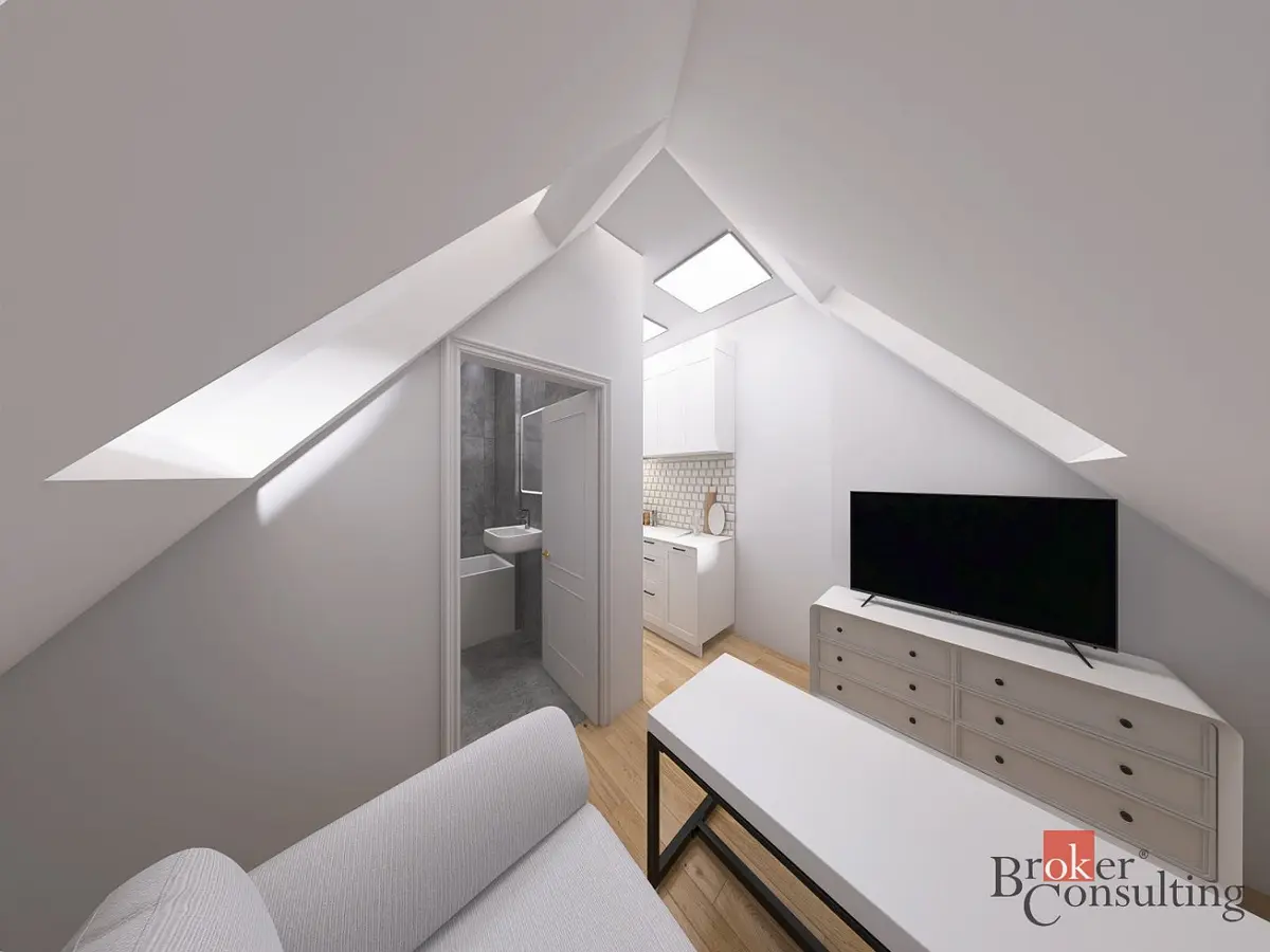 Prodej bytu 1+kk 38 m², Heydukova · Libeň