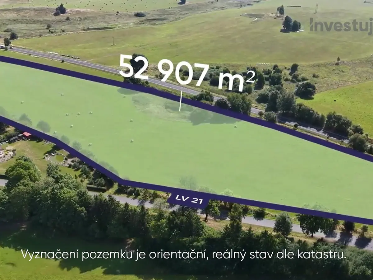 Prodej pozemku 52907 m², Mnichov · okres Cheb
