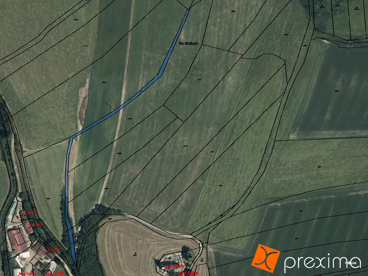Prodej pozemku 305 m², Slatina · okres Ústí nad Orlicí