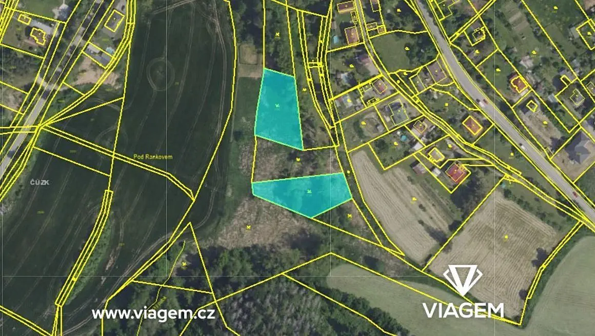 Prodej pozemku 2458 m², Řehenice · okres Benešov