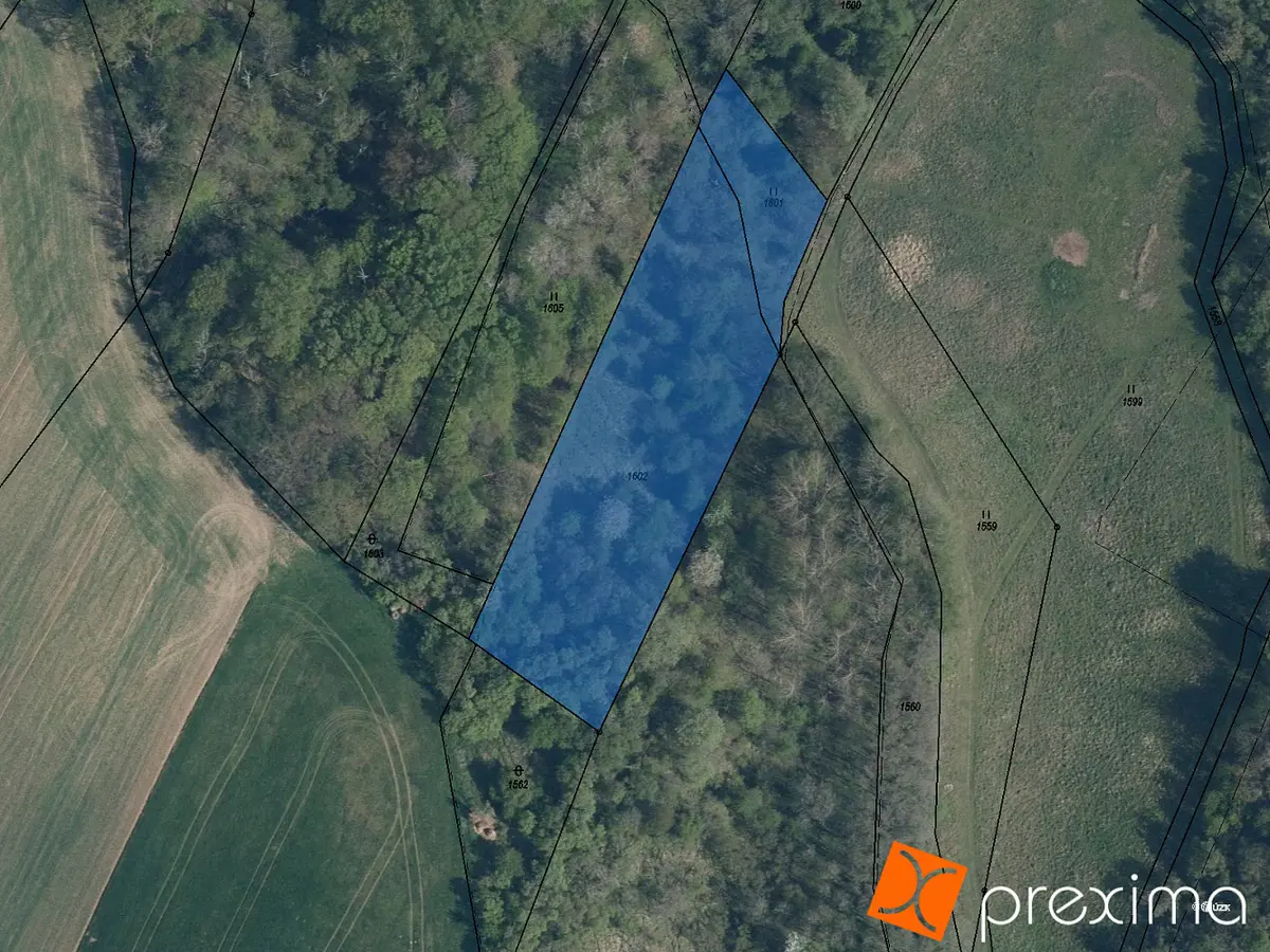 Prodej pozemku 2009 m², Vysoká · okres Mělník