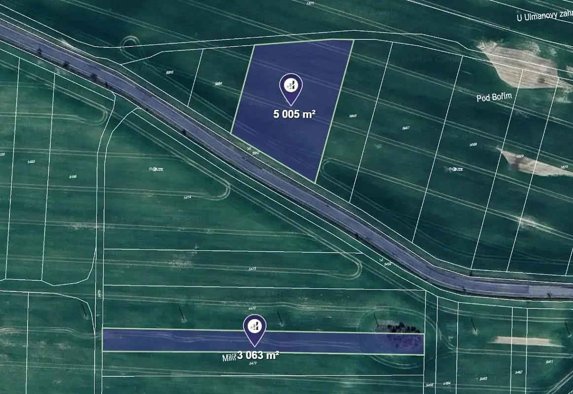 Prodej pozemku 848 m², Konice · okres Prostějov